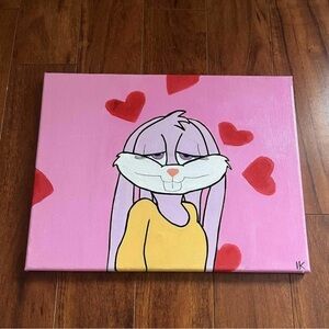 Bunny Love Painting